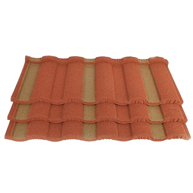 Color Coated Stone Metal Roof Tiles-Roman Tiles