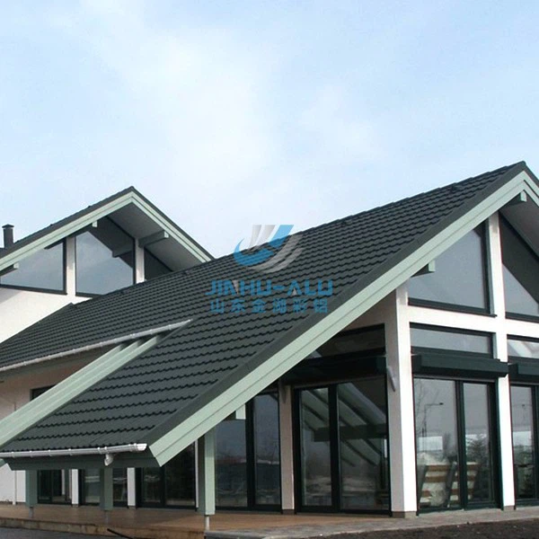 Color Coated Stone Metal Roof Tiles-Roman Tiles