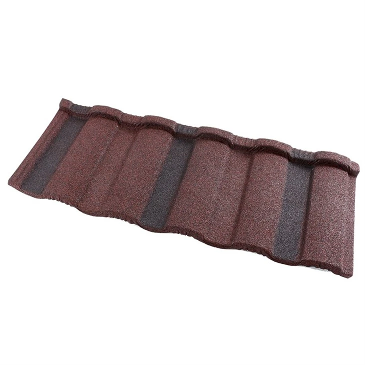 Durable Stone Coated Metal Roofing Tiles For Storm Protection factory