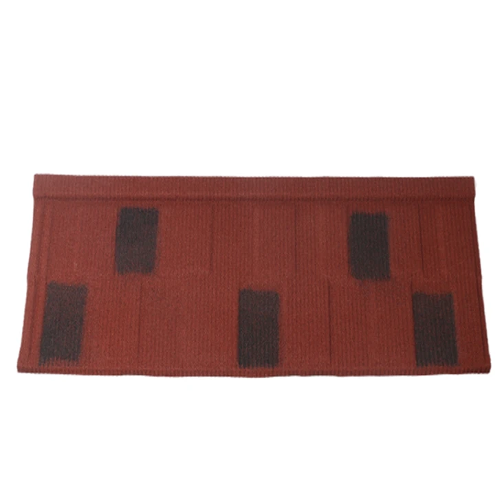 Stone Coated Metal Roof Tile Disaster Resistant Africa Cheaper
