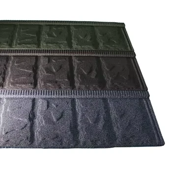 Stone Type Stone Coated Metal Roof Tile suppliers